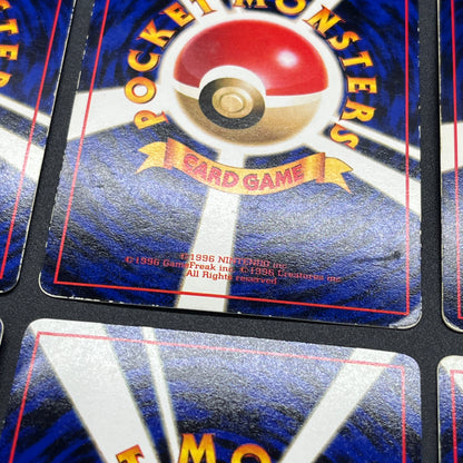 Growlithe Machoke etc 6set Vending Tomokazu Komiya Card