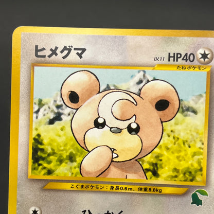 Teddiursa No. 216 Intro Pack Chikorita Deck Pokémon Card