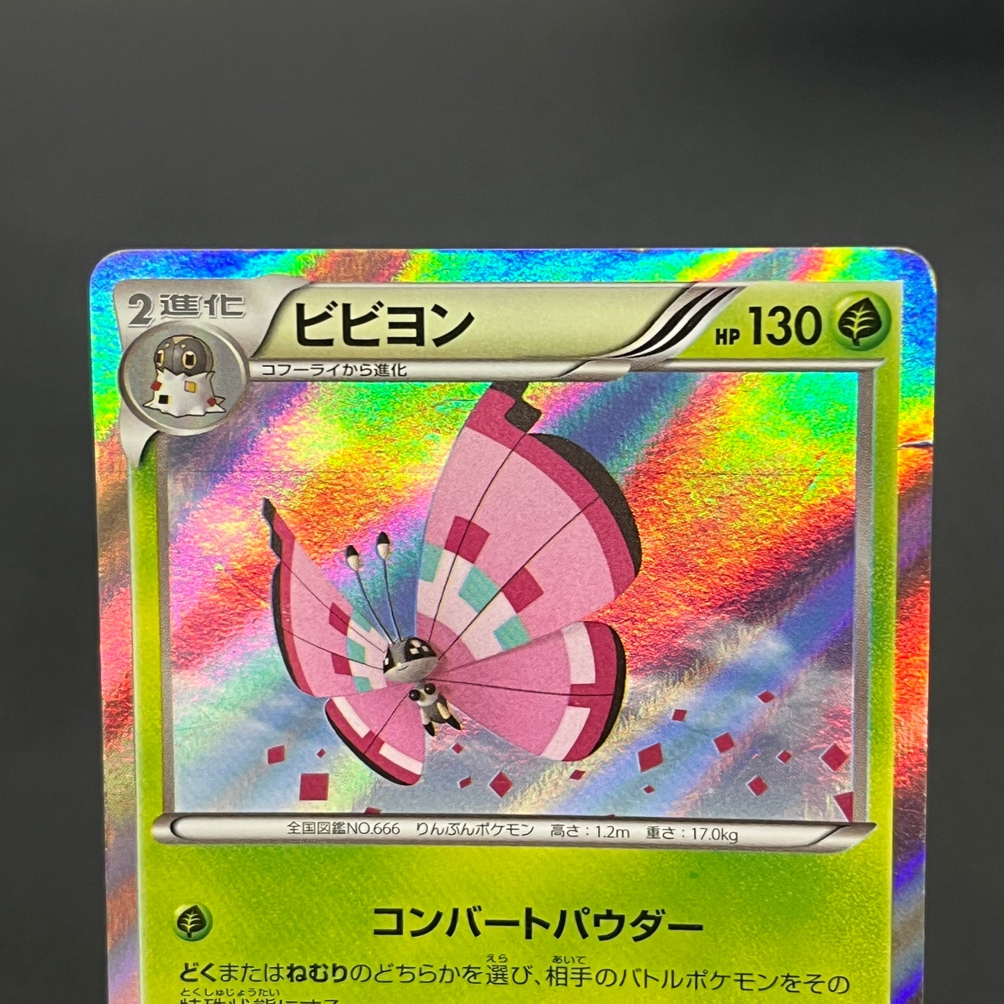 Vivillon 008/060 Collection X Unlimited Holo Pokemon Card