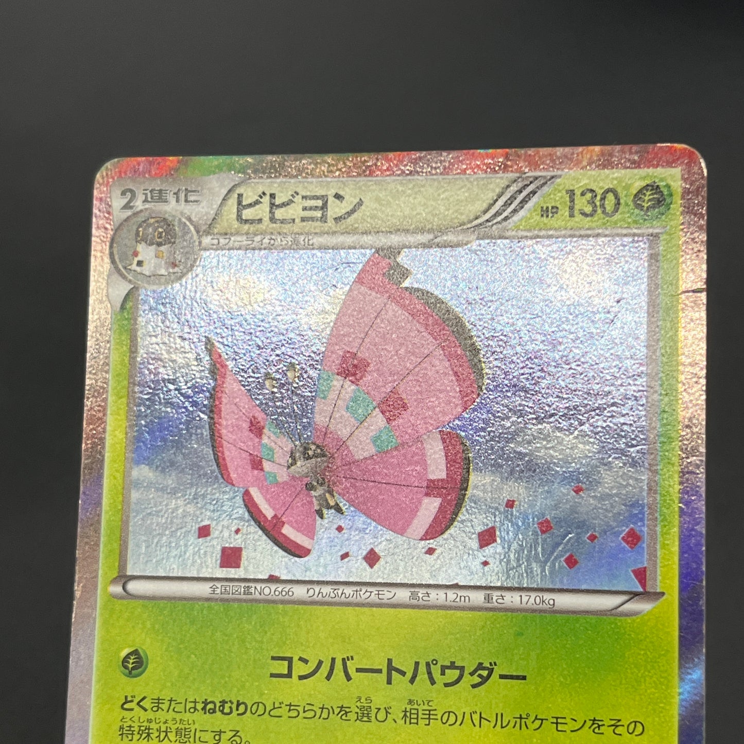 Vivillon 008/060 Collection X Unlimited Holo Pokemon Card