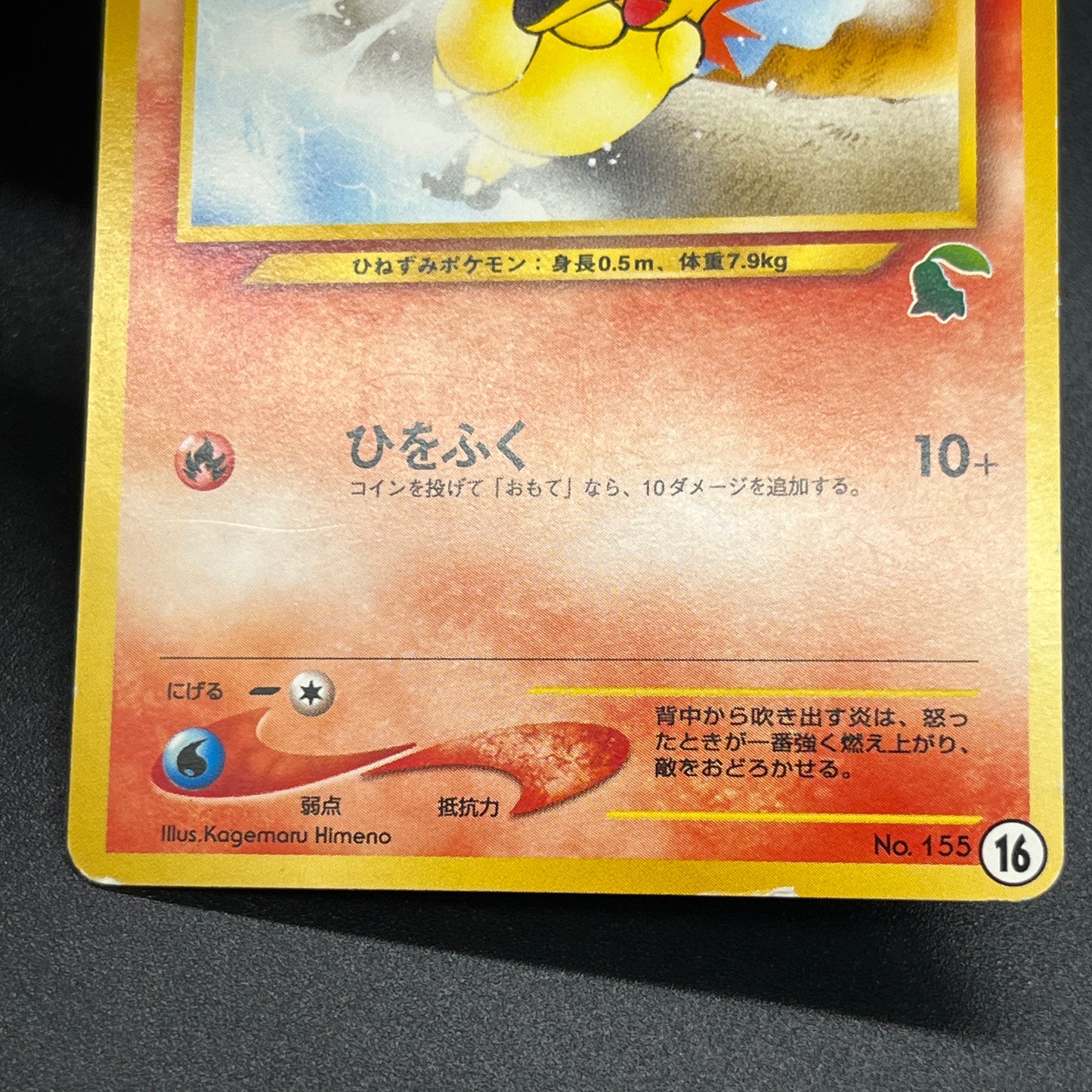 Cyndaquil 155 Intro Pack Neo Chikorita Deck Pokemon card