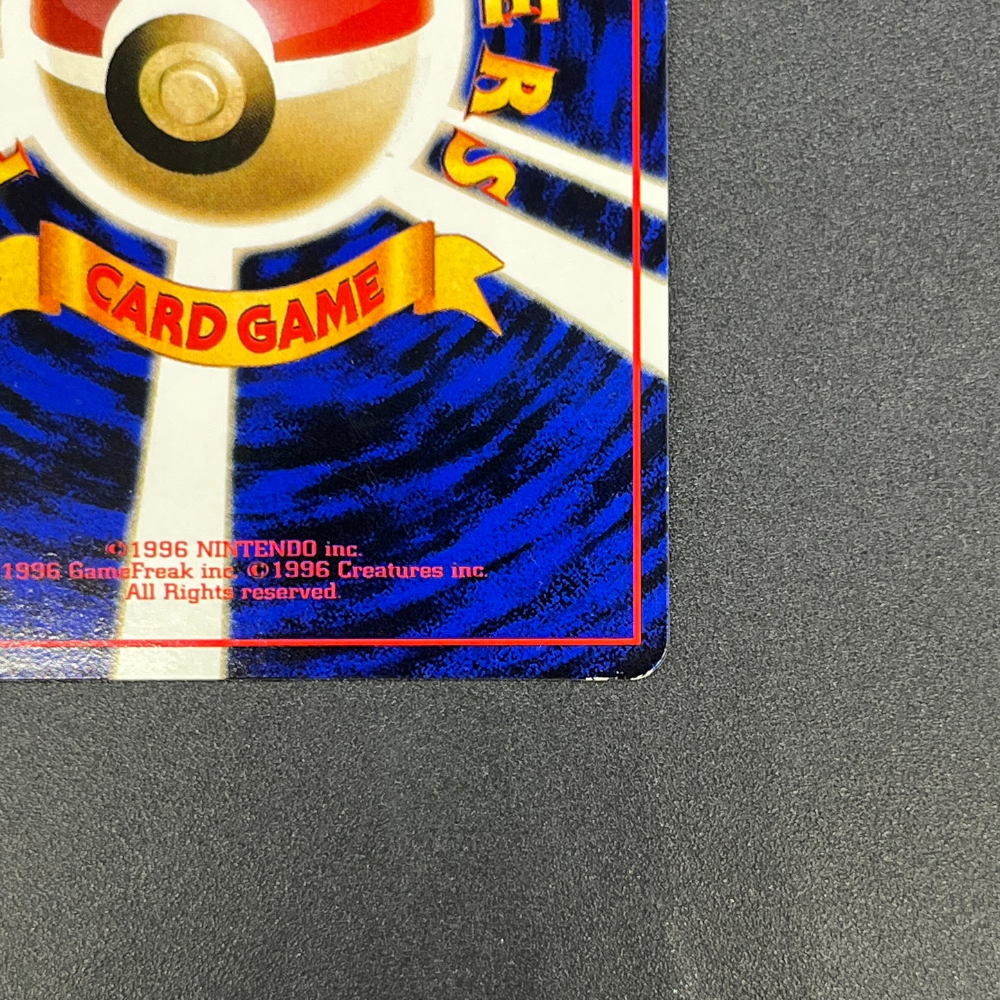 Poliwrath No. 062 Vending Series 1 Glossy Pokemon Card