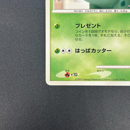 Bulbasaur 030/DPt-P Pokemon 10th Anniversary Card