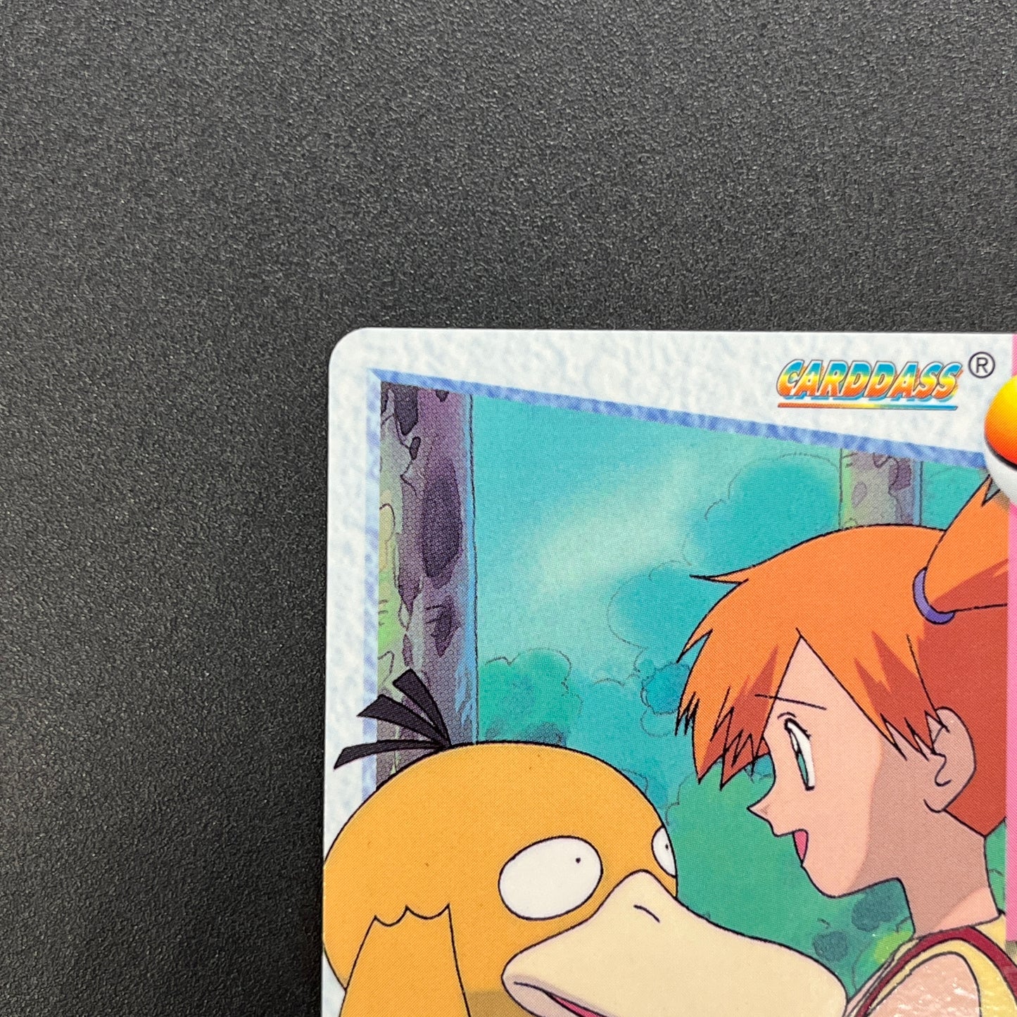 Misty & Psyduck 62 Bandai Carddass Vending Pokemon Card