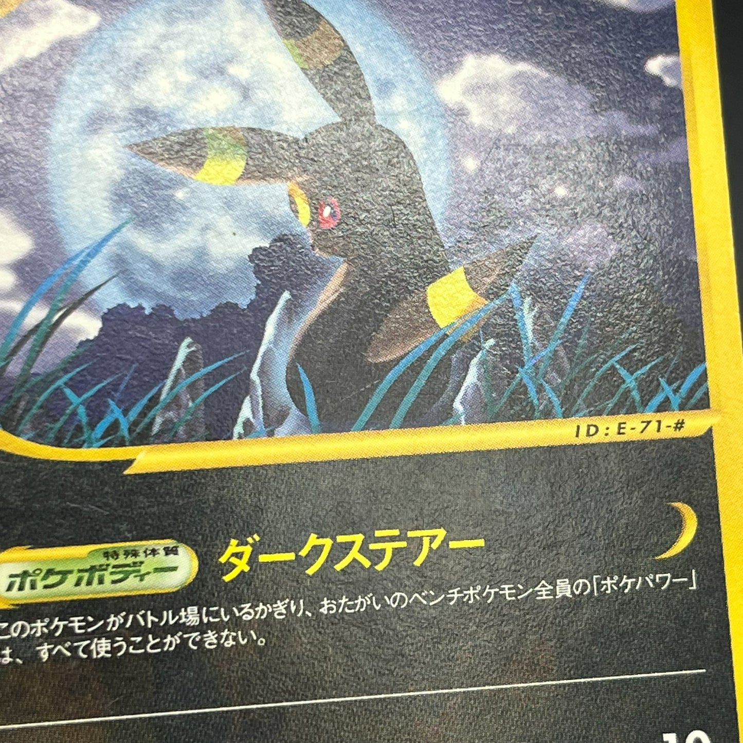 Umbreon 071/088 Skyridge Split Earth Japanese Pokemon Card