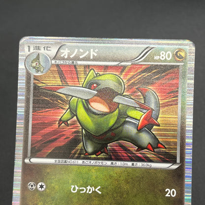 Fraxure 015/020 Dragon Selection DS Holo Pokemon Card