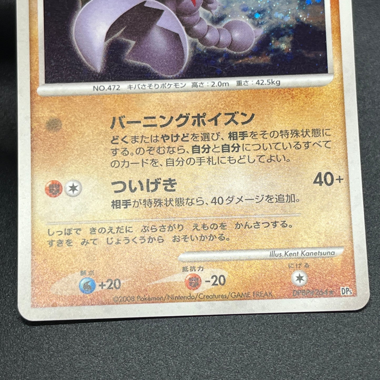 Gliscor DPBP#264 Holo Cry from the Mysterious Pokemon Card