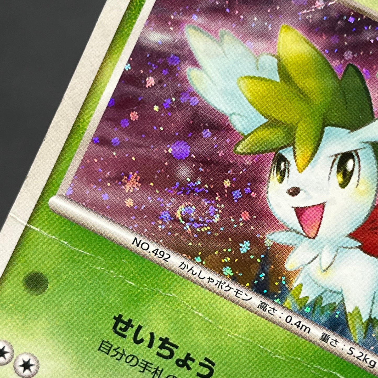 Shaymin 014/096 Galactics Conquest Holo Pokemon Card