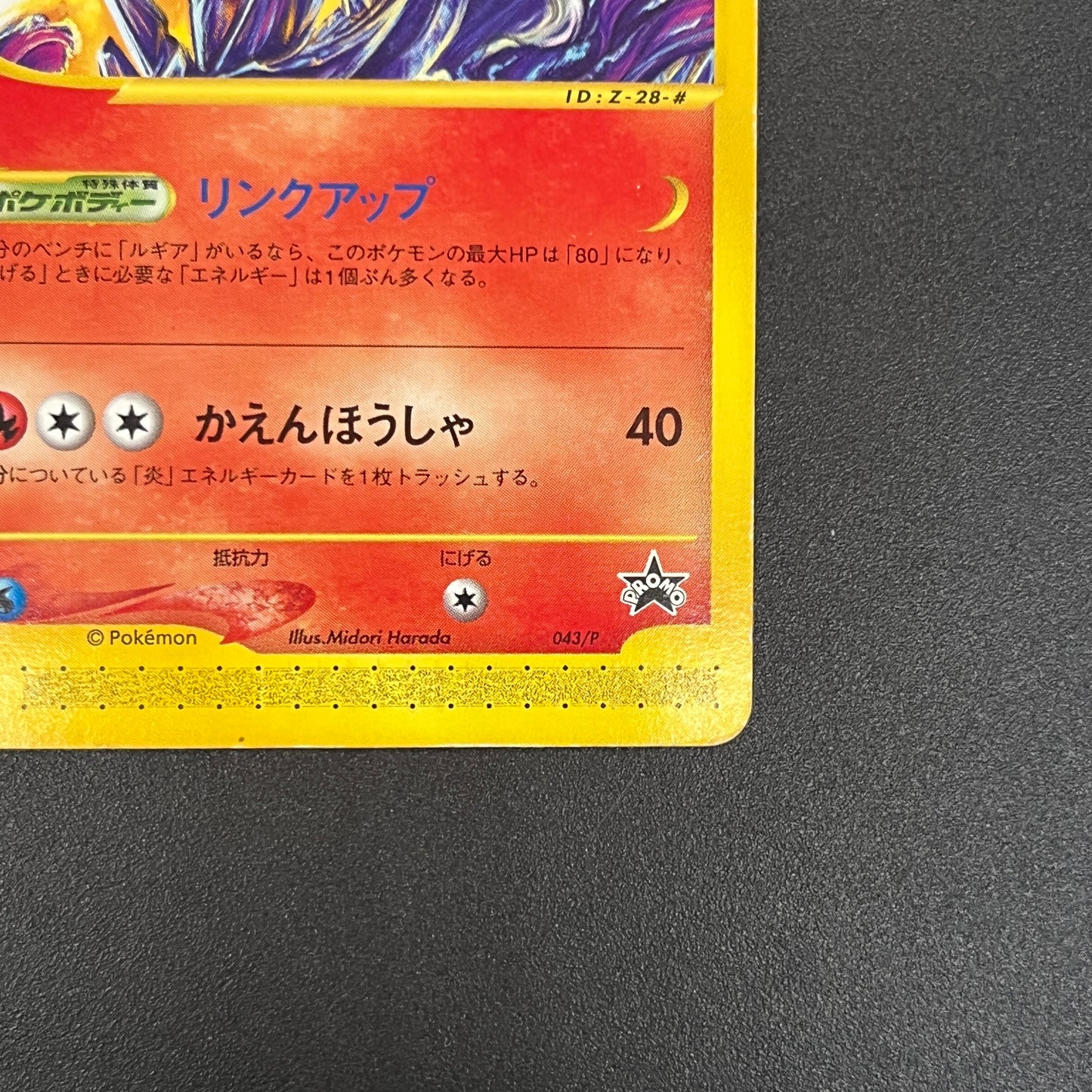 Entei 043/P JR Rally Happy Adventure Promo Pokemon Card