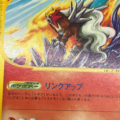 Entei 043/P JR Rally Happy Adventure Promo Pokemon Card