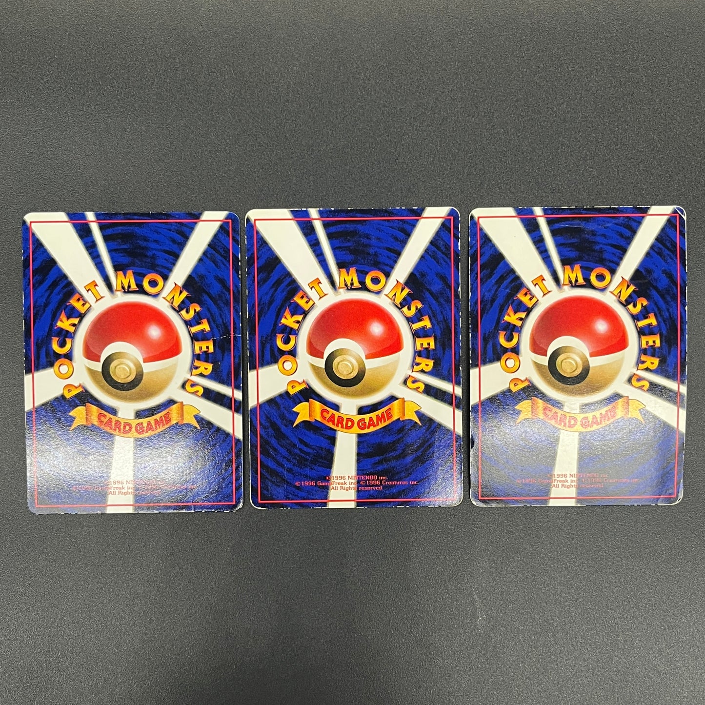 Articuno Zapdos Moltres Glossy Vending Series Pokémon Card