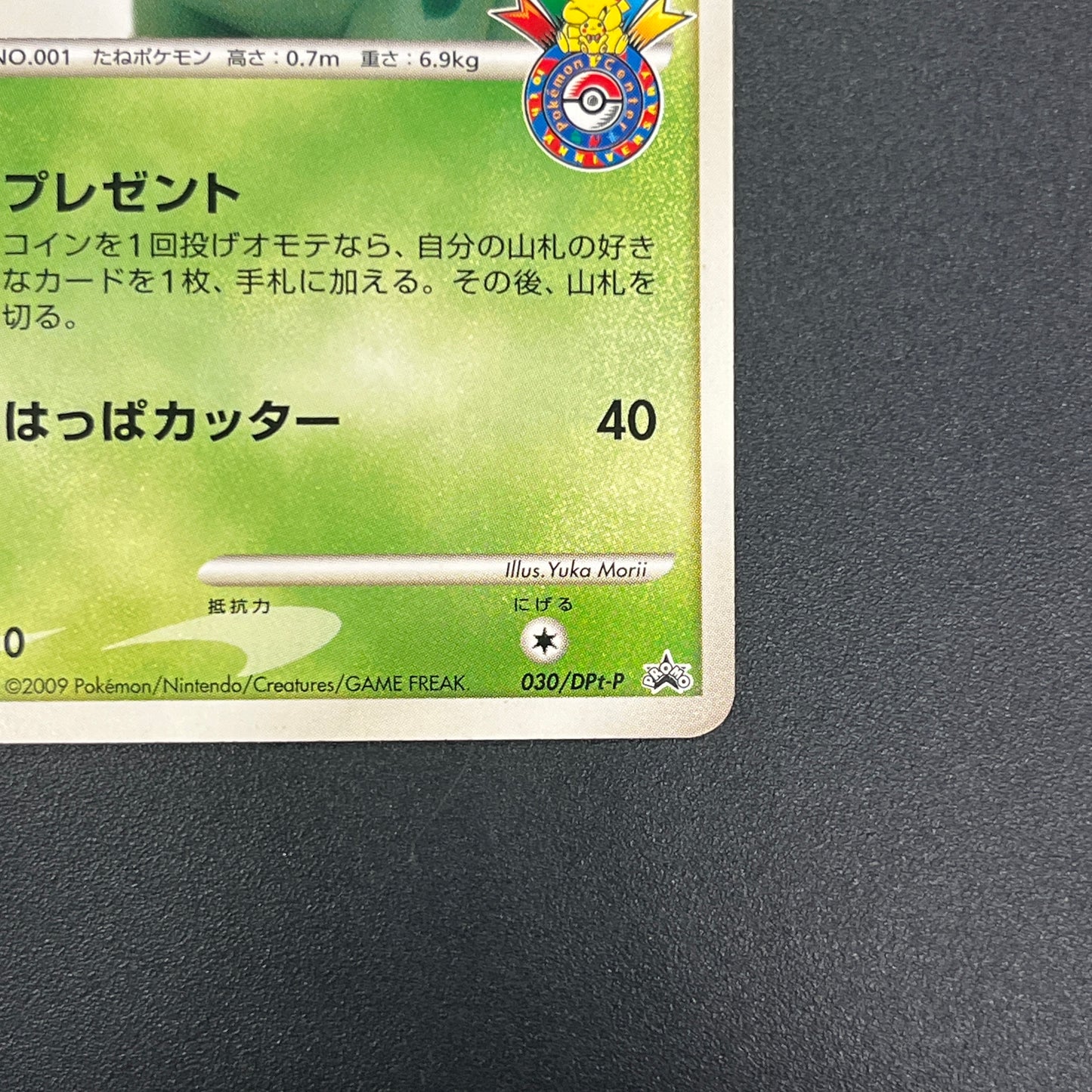 Bulbasaur 030/DPt-P Pokémon Center 10th Anniversary Card