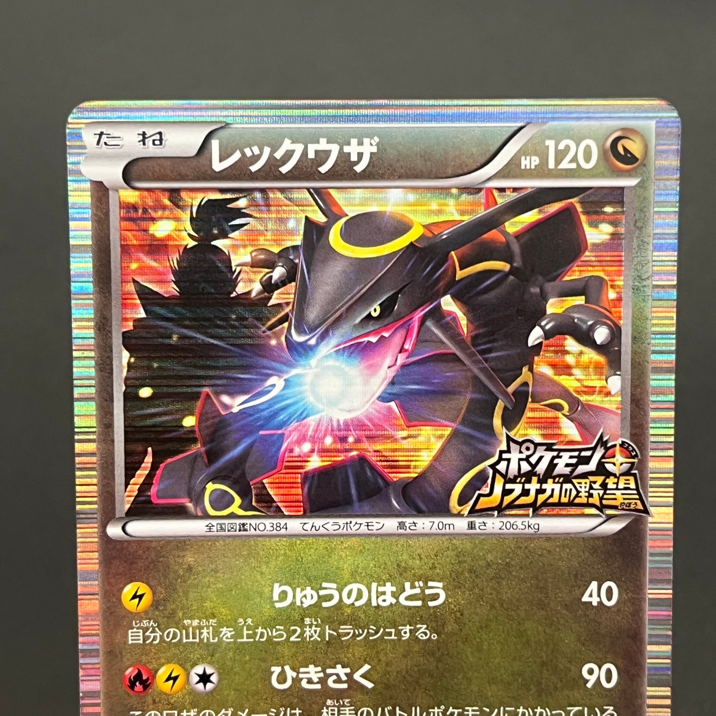 Rayquaza 144/BW-P Black Nobunaga 2 Japanese Pokemon Card