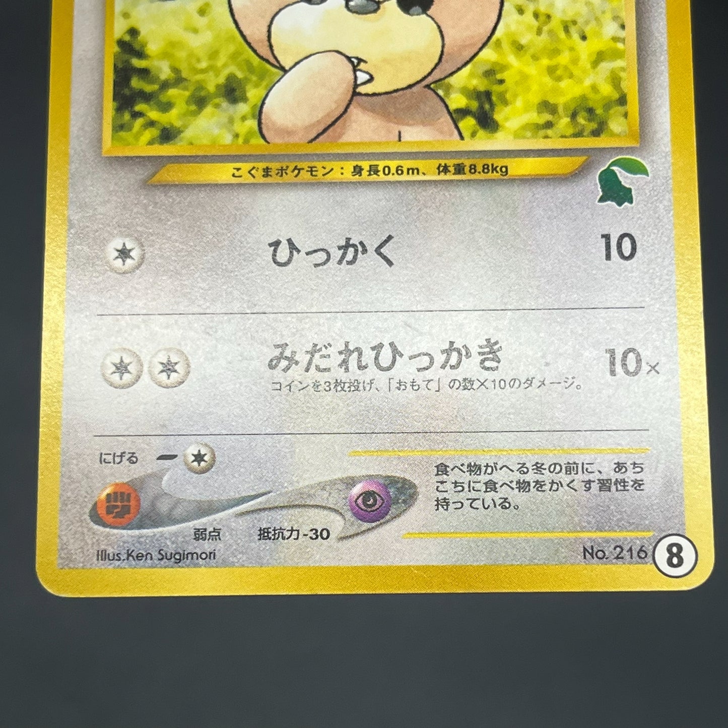 Teddiursa No. 216 Intro Pack Chikorita Deck Pokémon Card