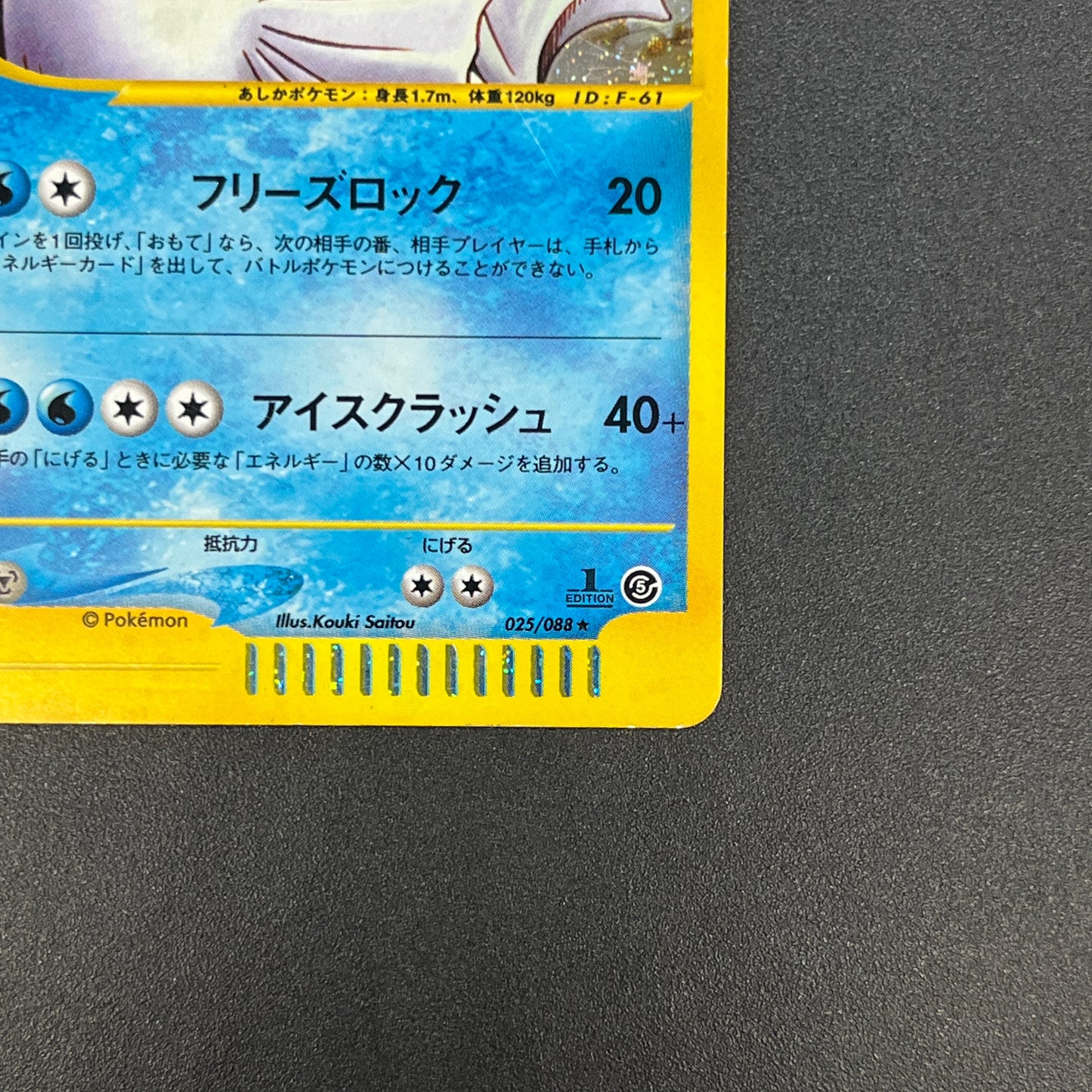 Dewgong 025/088 Mysterious Mountains Holo e Pokemon Card