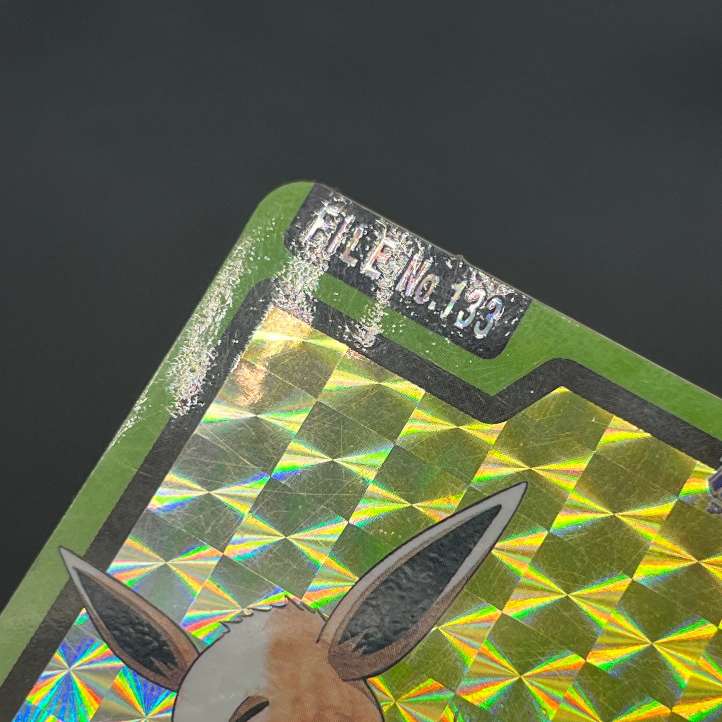 Eevee File No. 133 Bandai Carddass Prism Pokémon Card