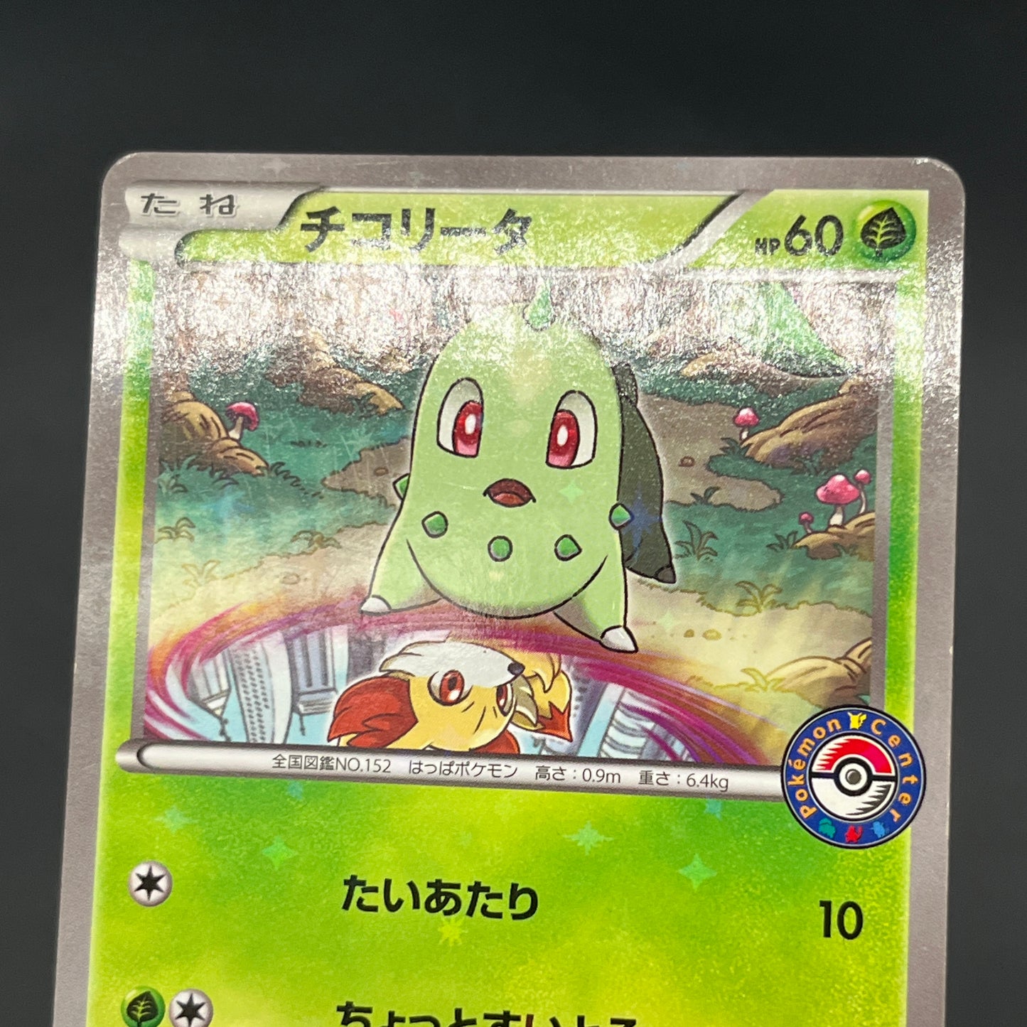 Chikorita 222/XY-P Ho-Oh/Lugia Special Set Pokemon Card