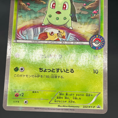 Chikorita 222/XY-P Ho-Oh/Lugia Special Set Pokemon Card
