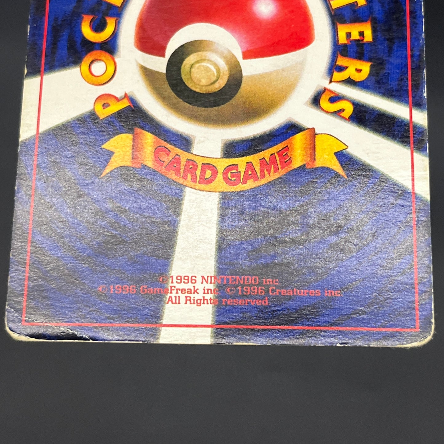 Pikachu Arcanine Toyota Auto Promo 1997 Pokemon Card