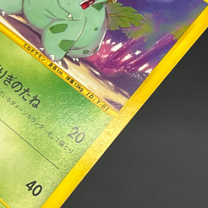 Ivysaur 001/048 Web 1st Ed Japanese Pokemon Card