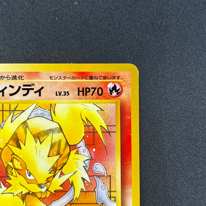 Arcanine No. 059 Intro Pack Squirtle Japanese Pokémon Card