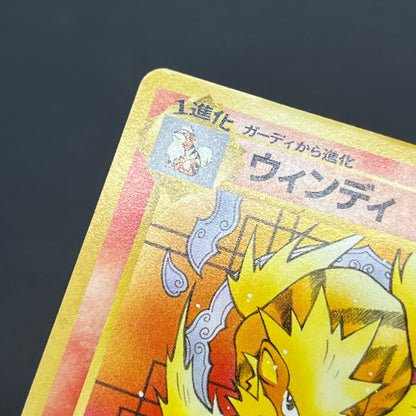 Arcanine No. 059 Intro Pack Squirtle Japanese Pokémon Card
