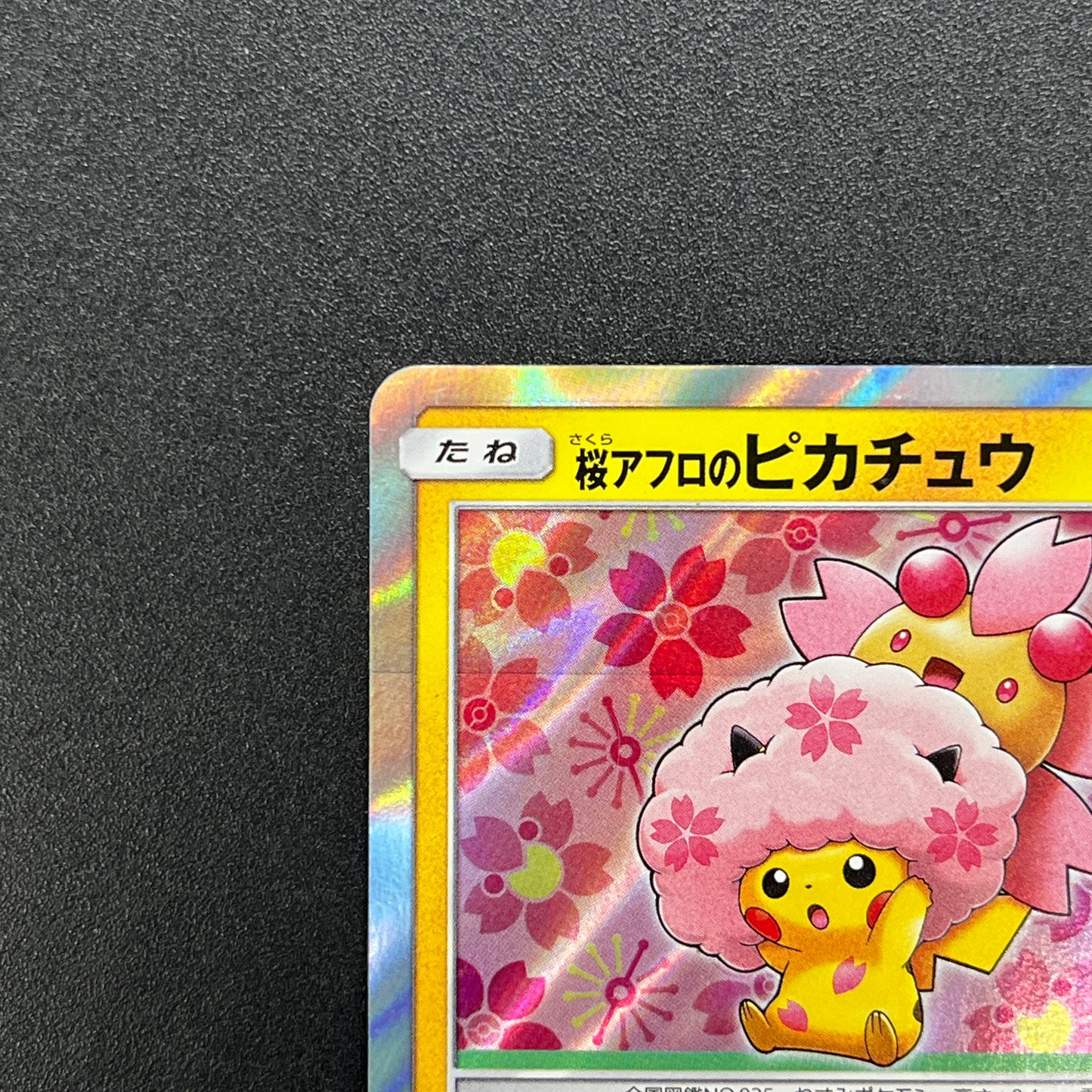 Cherry Blossom Afro Pikachu 211/SM-P Promo Pokemon Card