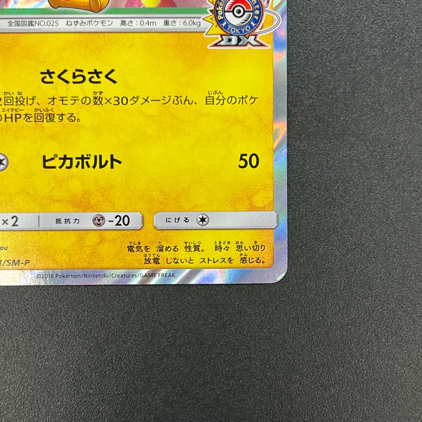 Cherry Blossom Afro Pikachu 211/SM-P Promo Pokemon Card