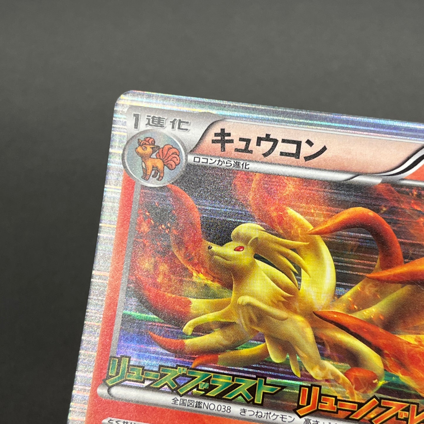Ninetales 123/BW-P Dragon Blast Dragon Blade Pokemon Card