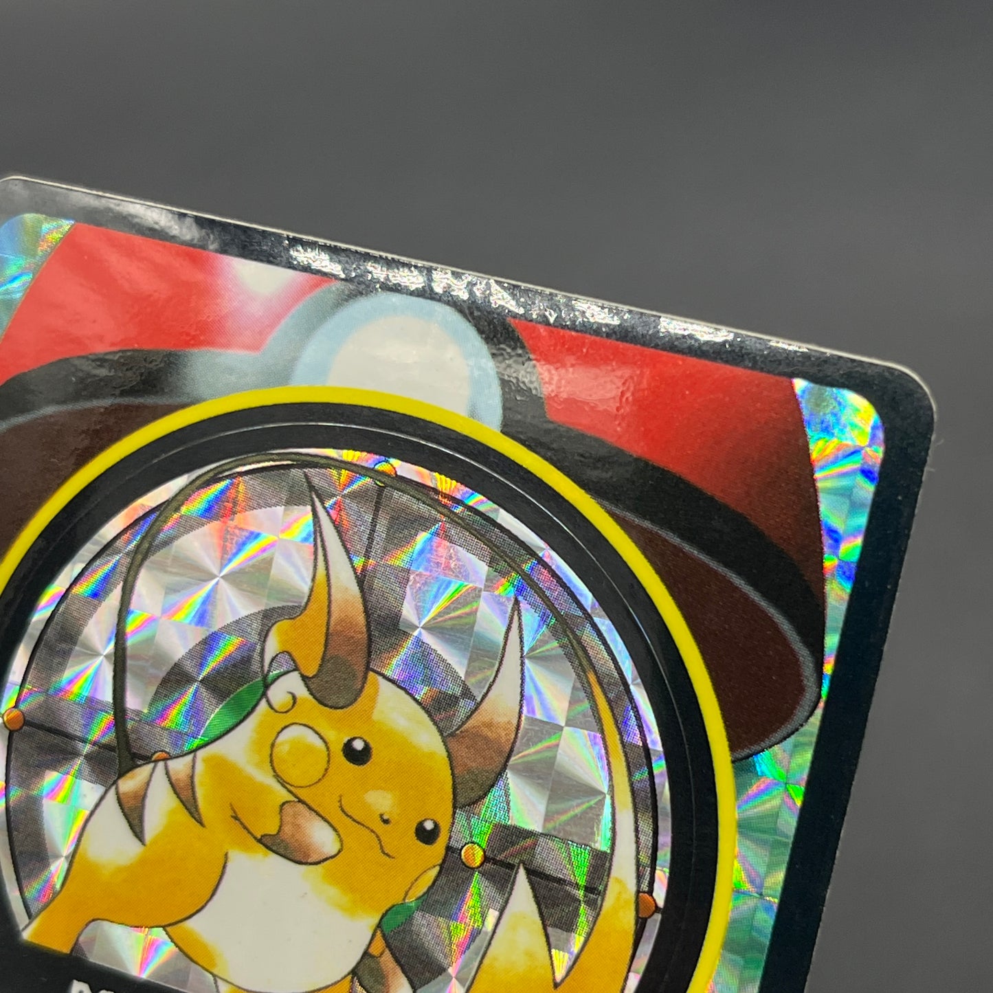 Raichu 026 Sealdass Sticker 1997 Nintendo Pokemon Card