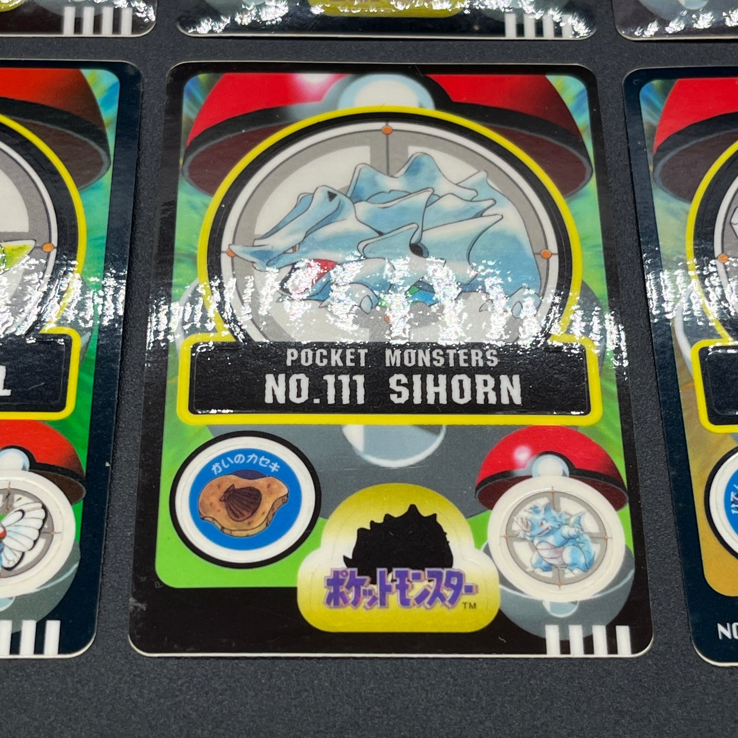 Nidoran♂ Nidorina etc 7set Sealdass Sticker Pokemon Card