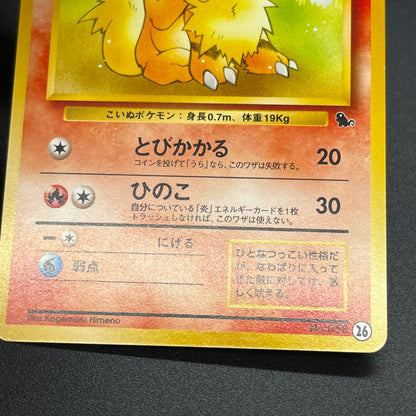 Growlithe 058 Intro Pack Squirtle Japanese Pokemon Card