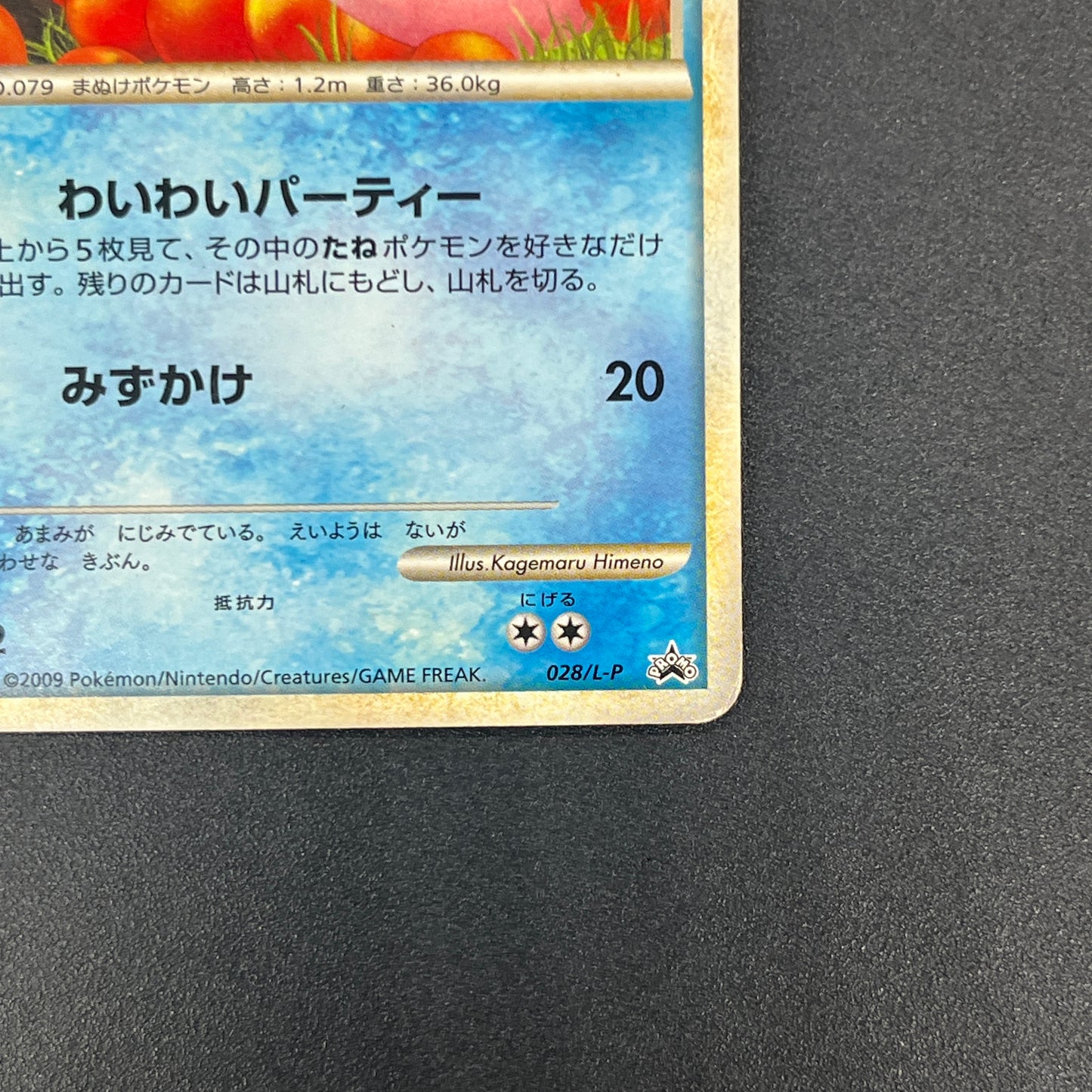 Slowpoke Dominos Pizza Promo 028/L-P Pokémon Card