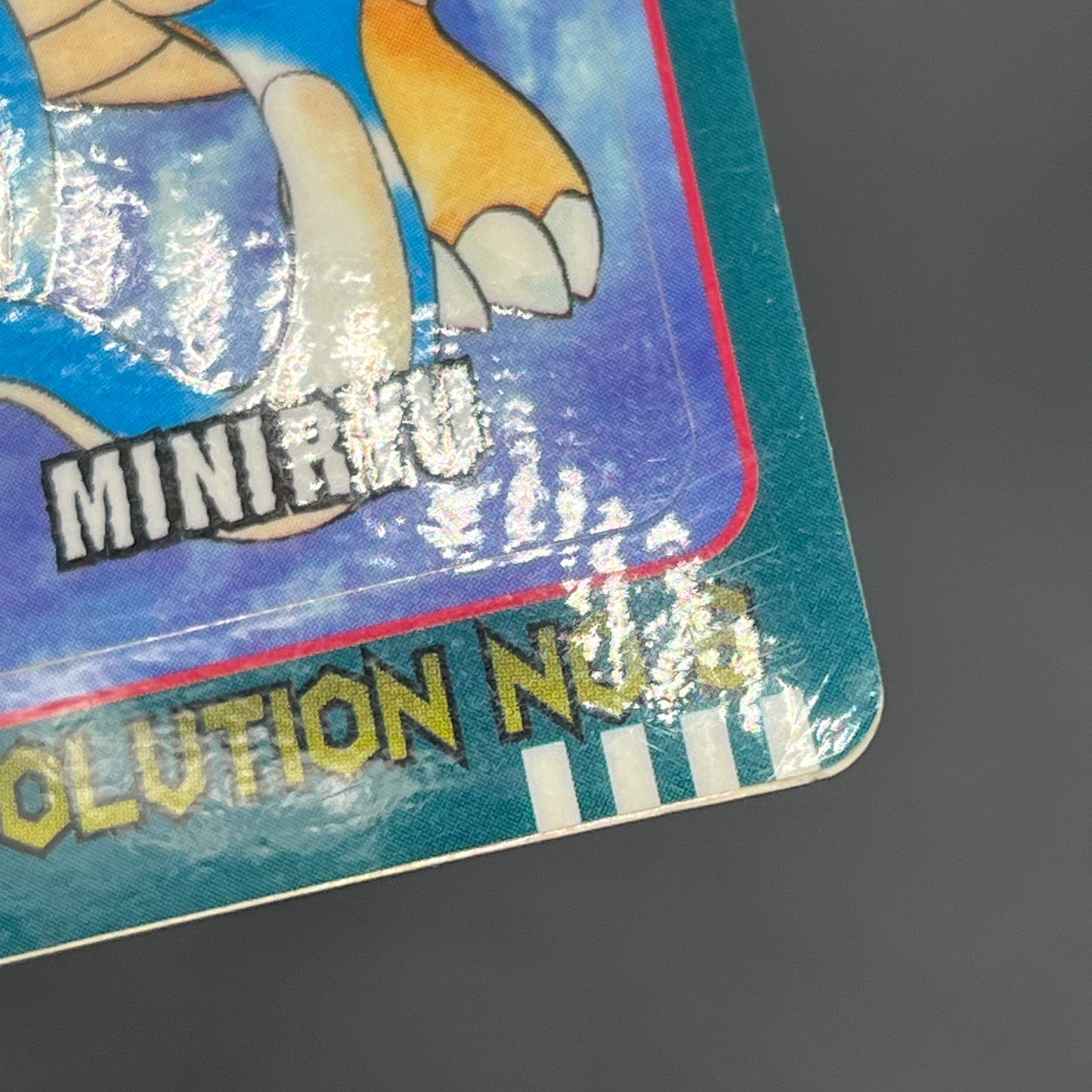 Dragonite Sealdass Evolution No.6 Sticker Pokemon Card