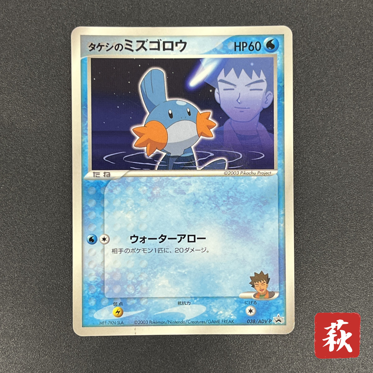 Brock's Mudkip 038/ADV-P Shogakukan Elementary Promo Card