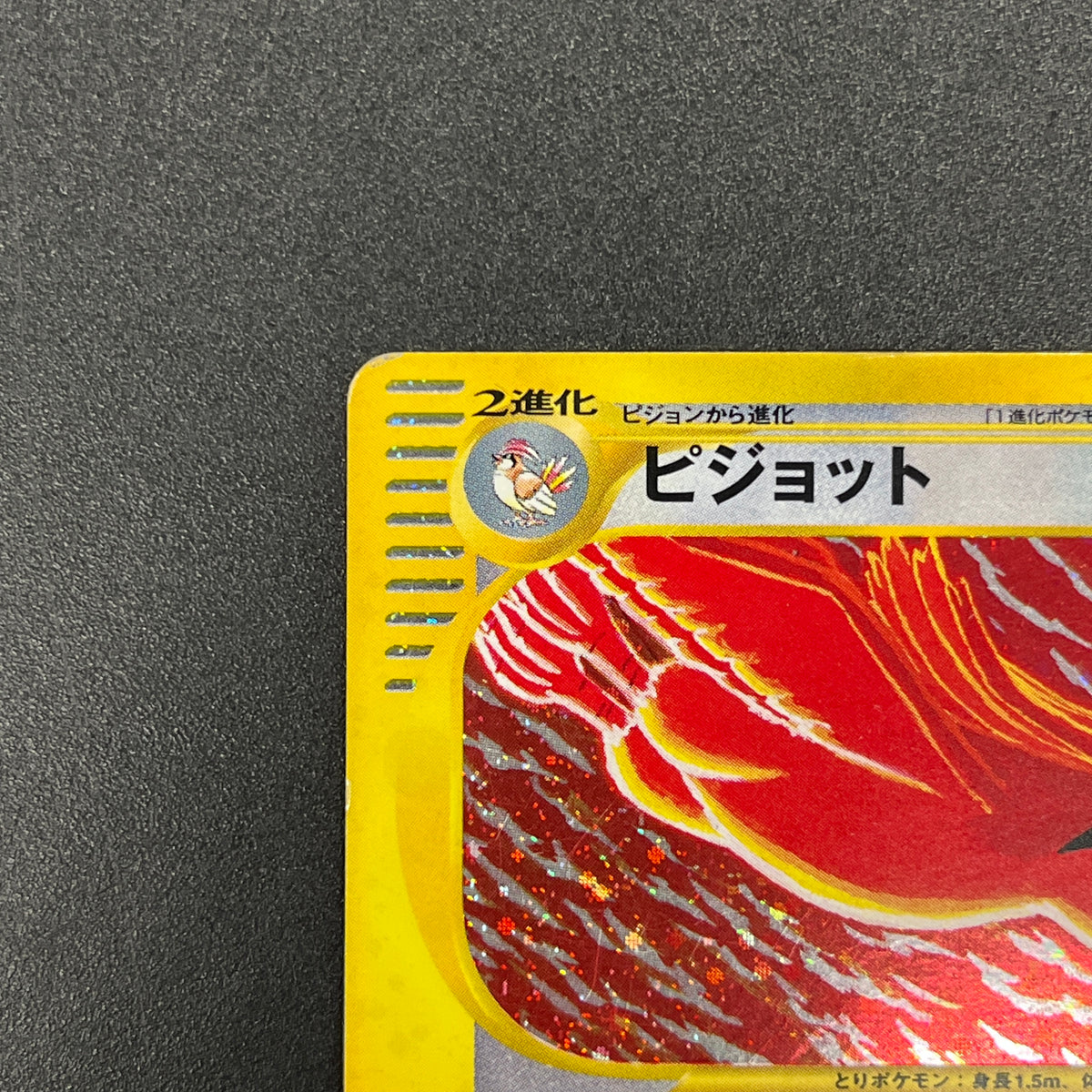 Pidgeot 123/128 Base Expansion Holo Tomokazu Komiya Card