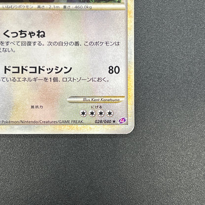 Snorlax Holo 028/040 No.143 LL 2010 Japanese Pokemon Card