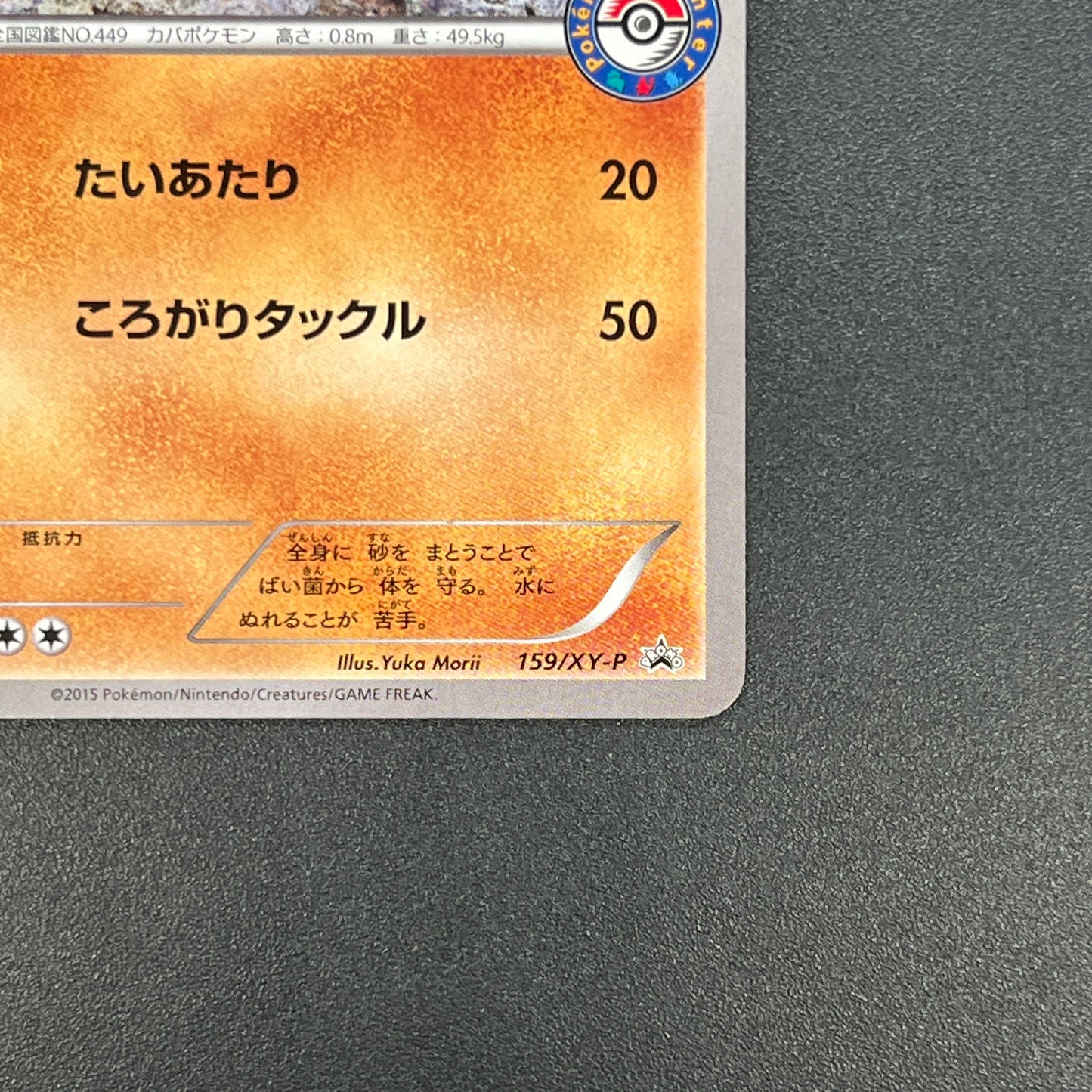 Hippopotas 159/XY-P Promo Center Japanese Pokemon Card