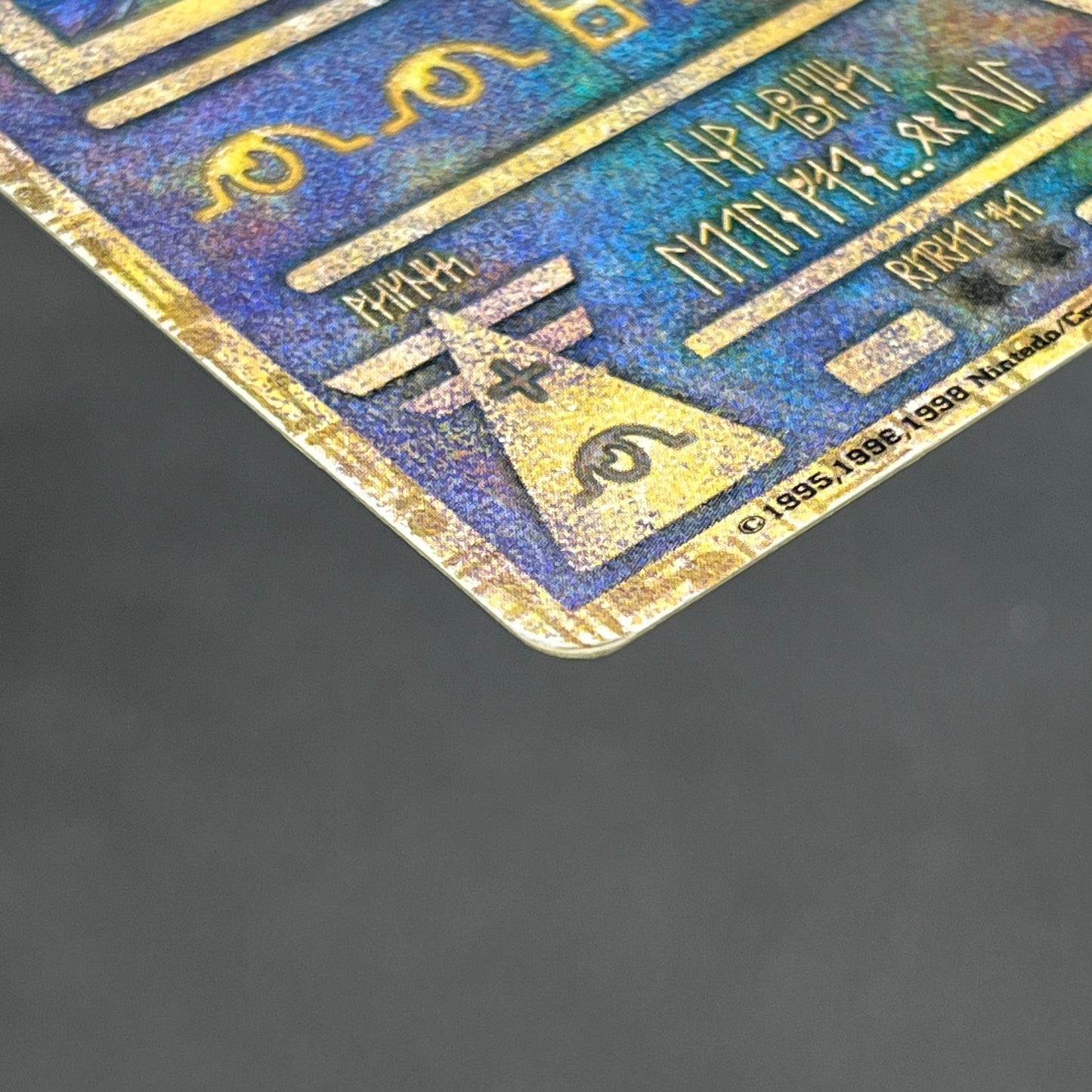Ancient Mew I "Nintedo" Error Holo Movie Pokemon Card