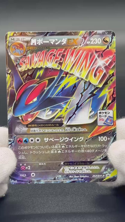 M Salamence EX 257/XY-P CoroCoro Ichiban! Promo Card